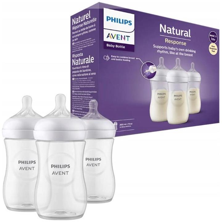 Philips Avent Natural Response Bottle 3x260 ml