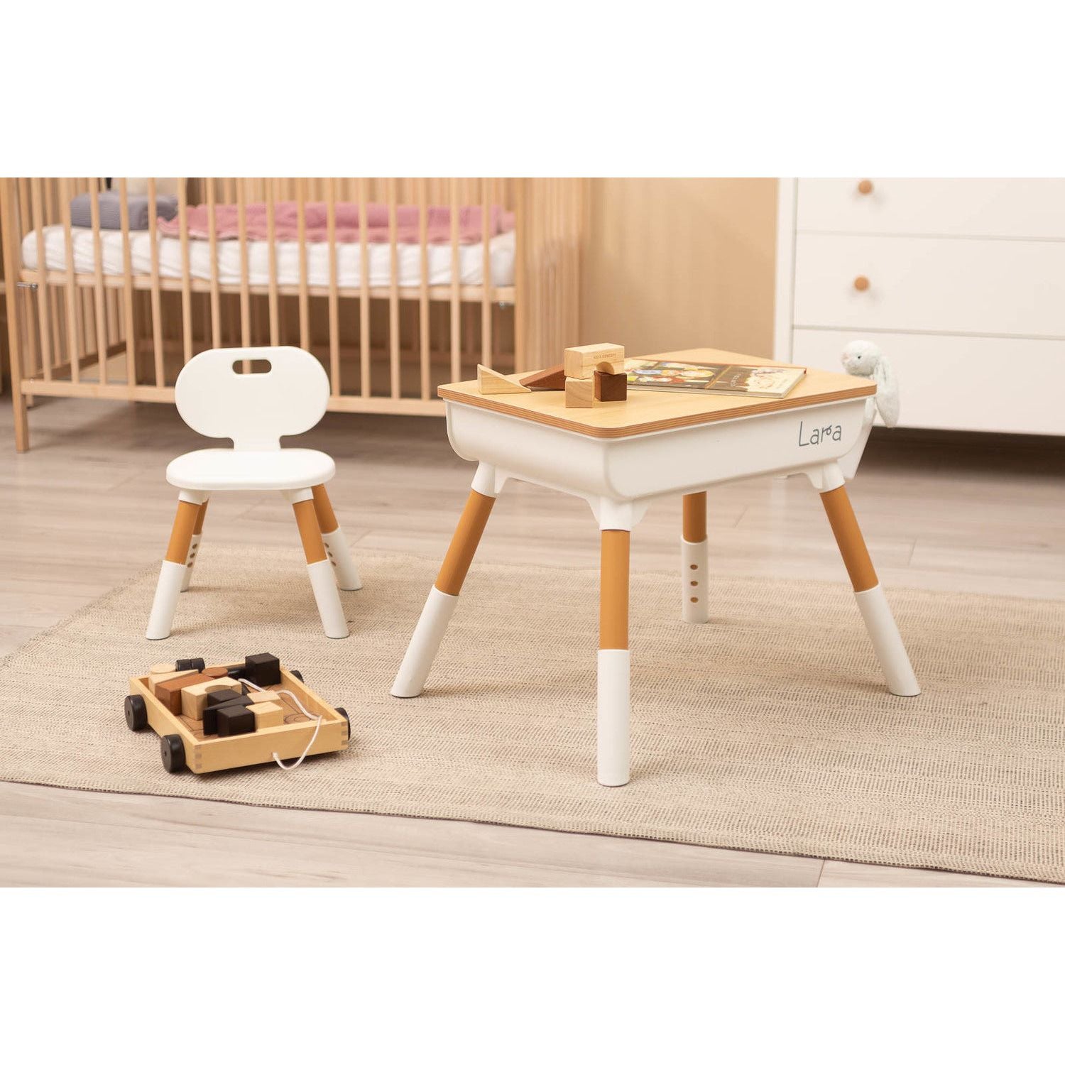 Table avec chaises pour tout-petits Toyz Monti - 3 couleurs