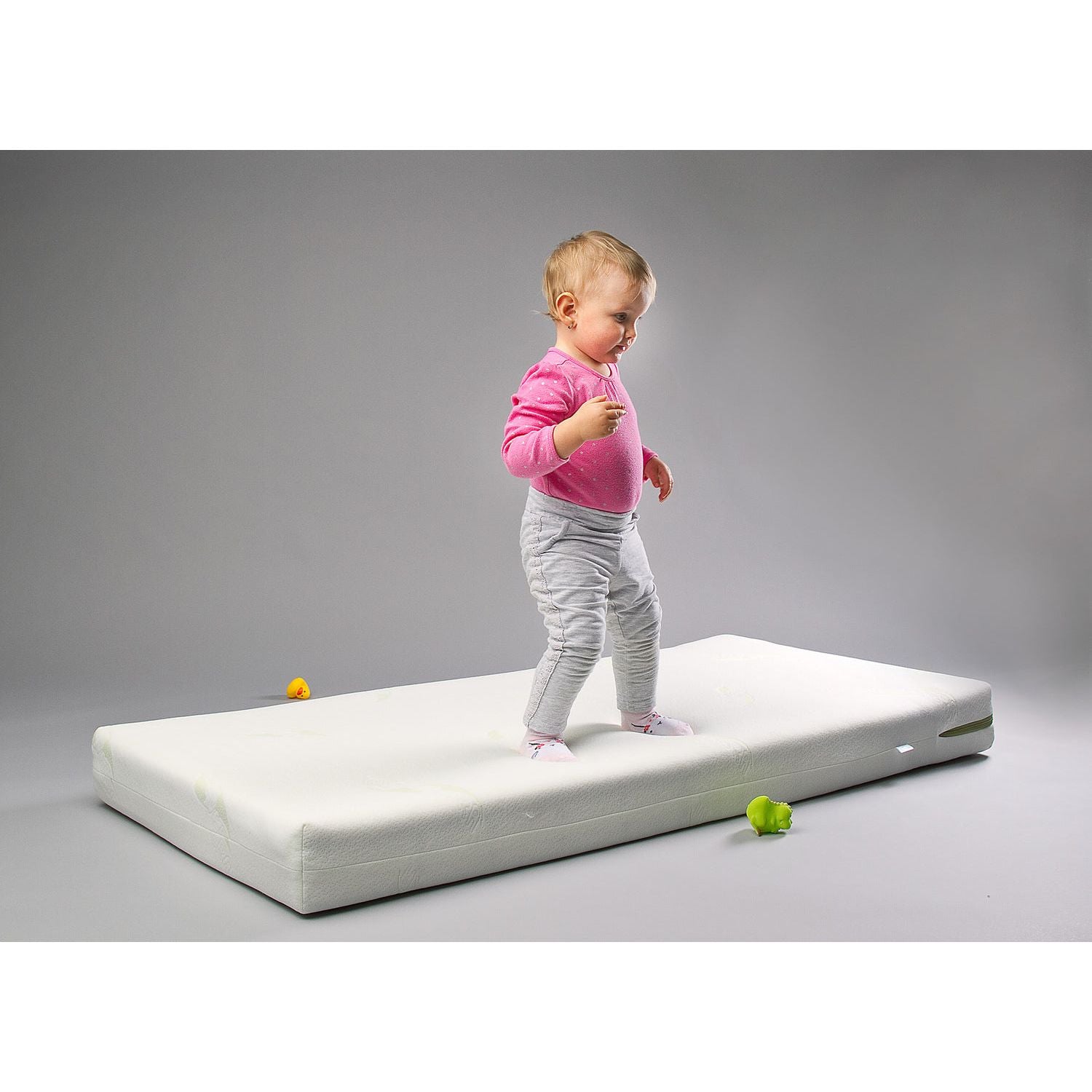 Sensillo Aloe Vera High Resilience Foam Cot Mattress 140x70 - 11cm thick