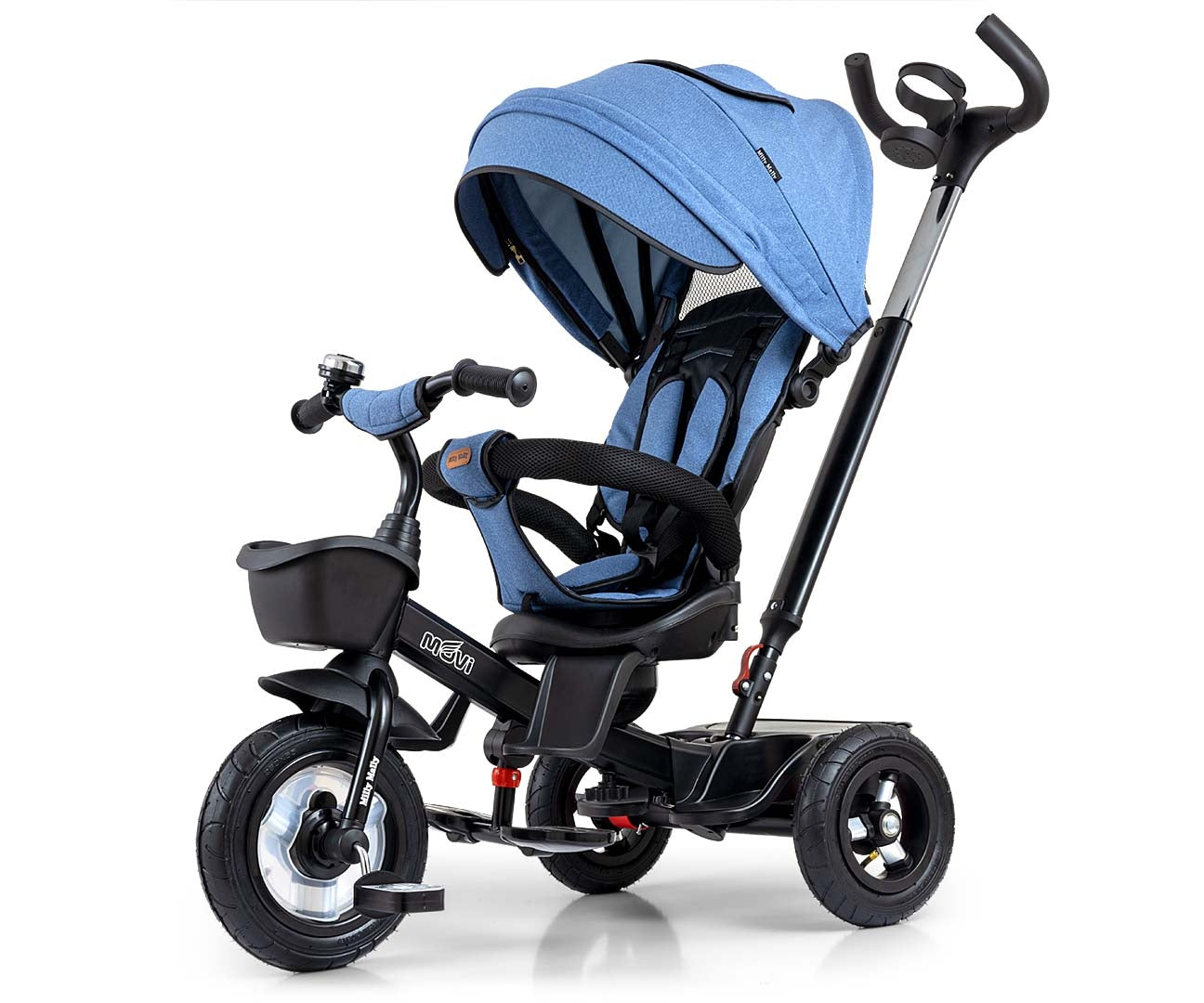 Milly Mally 5in1 Tricycle Movi - Denim