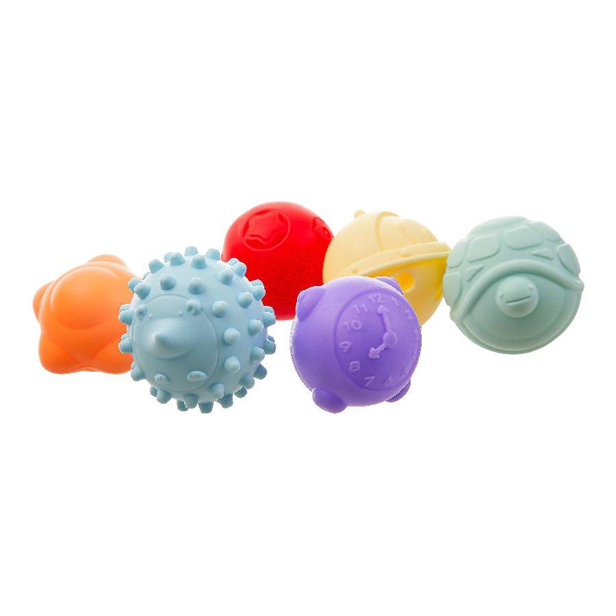 Akuku Soft Sensory Balls Set 6 pcs