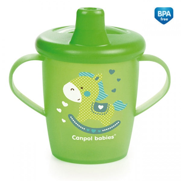 Canpol Non-Spill Cup Firm 250ml - Green