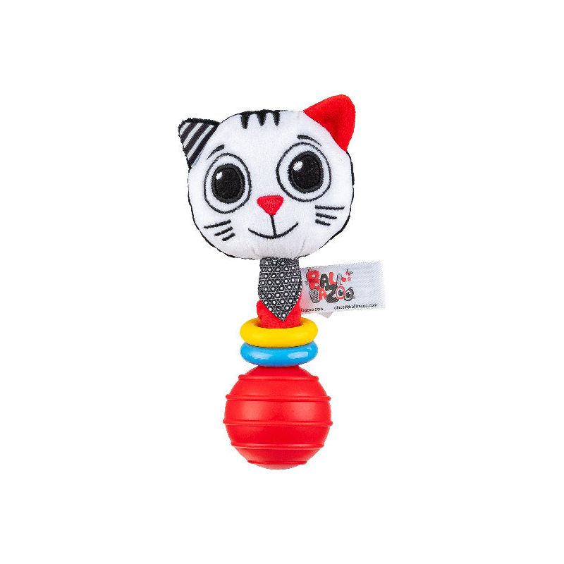 Balibazoo Sensory Baby Squeaker Cat 0m+