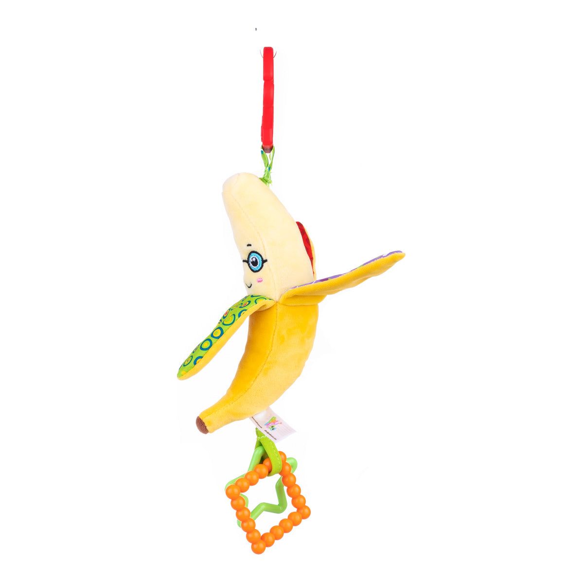 Balibazoo Sensory Baby Banana Toy 0m+