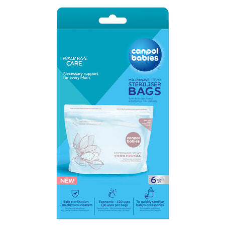 Canpol Babies Microwave Sterilisation Bags 6 pcs