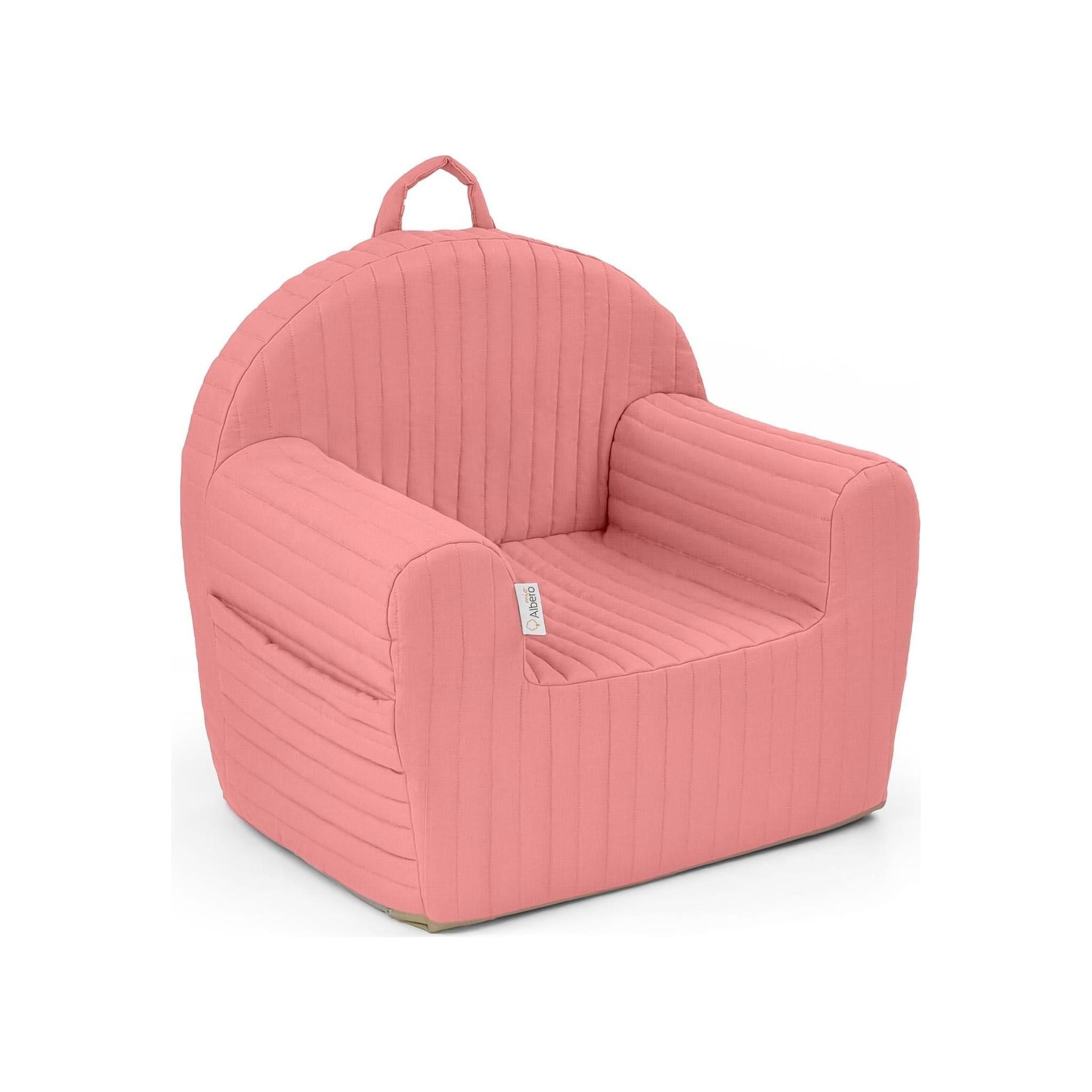 Albero Mio Quilted Armchair - Rose