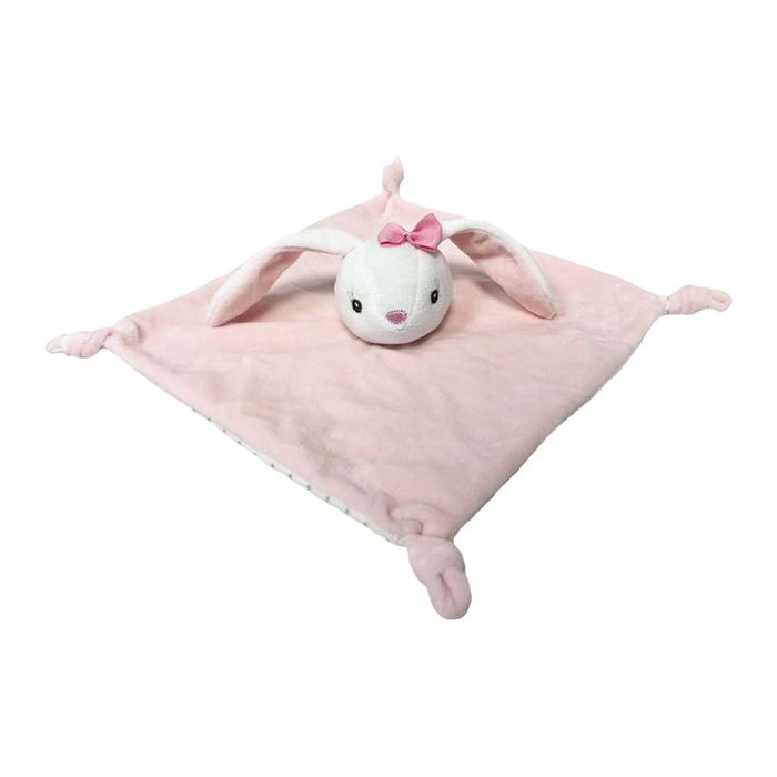 Tulilo First Comfort Blanket Rabbit 25 cm - Pink Bunny