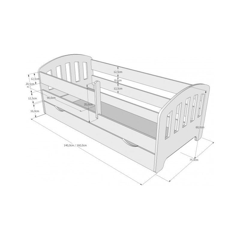 Grace Toddler Bed