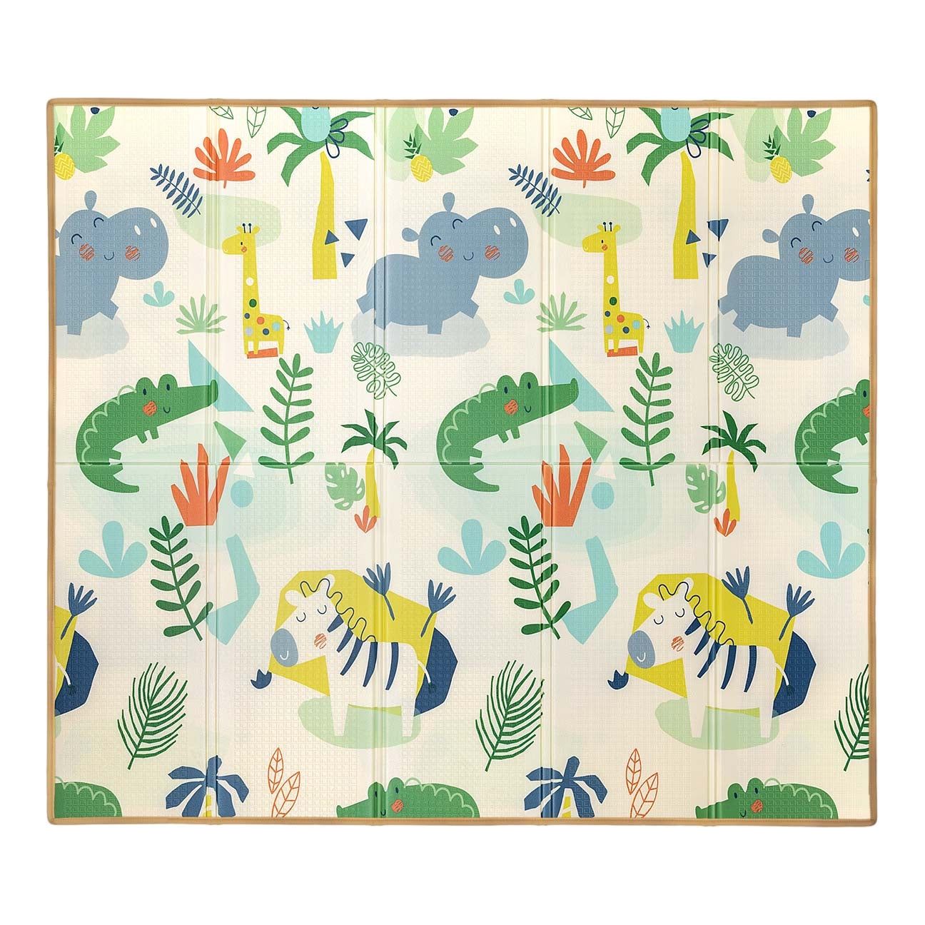 Milly Mally Large Reversable Easy Clean Playmat - Savanna and Tree