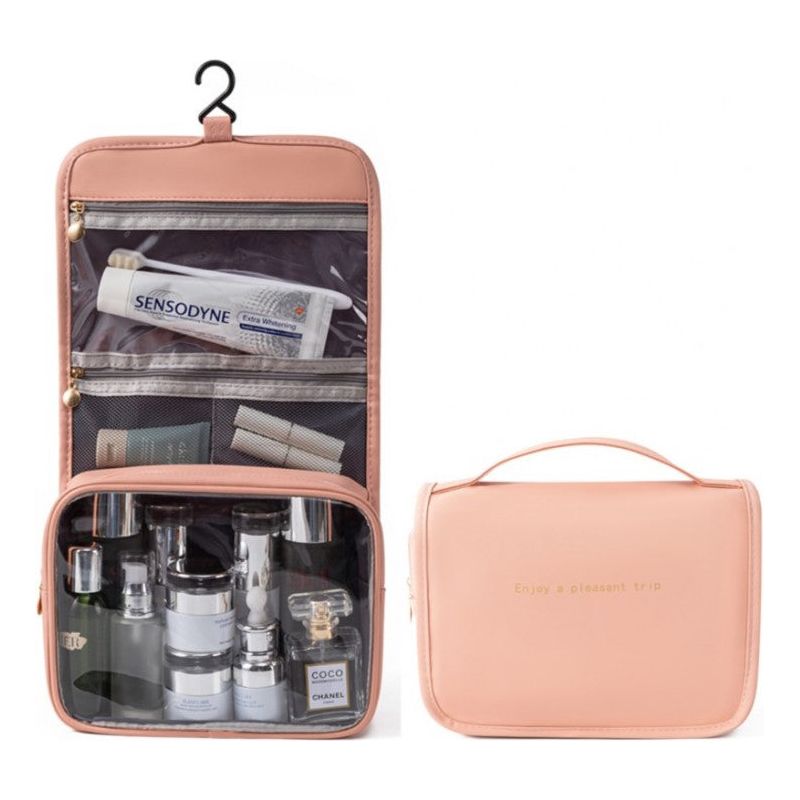 Travel Cosmetic Bag - Peach