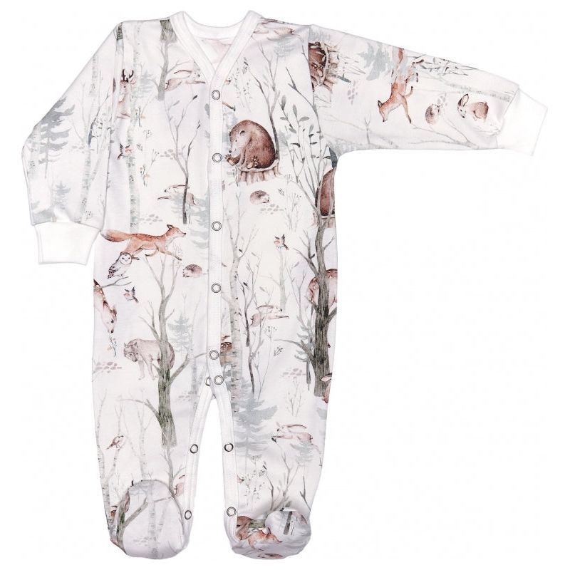 Lilly Bean Babygrow - Forest