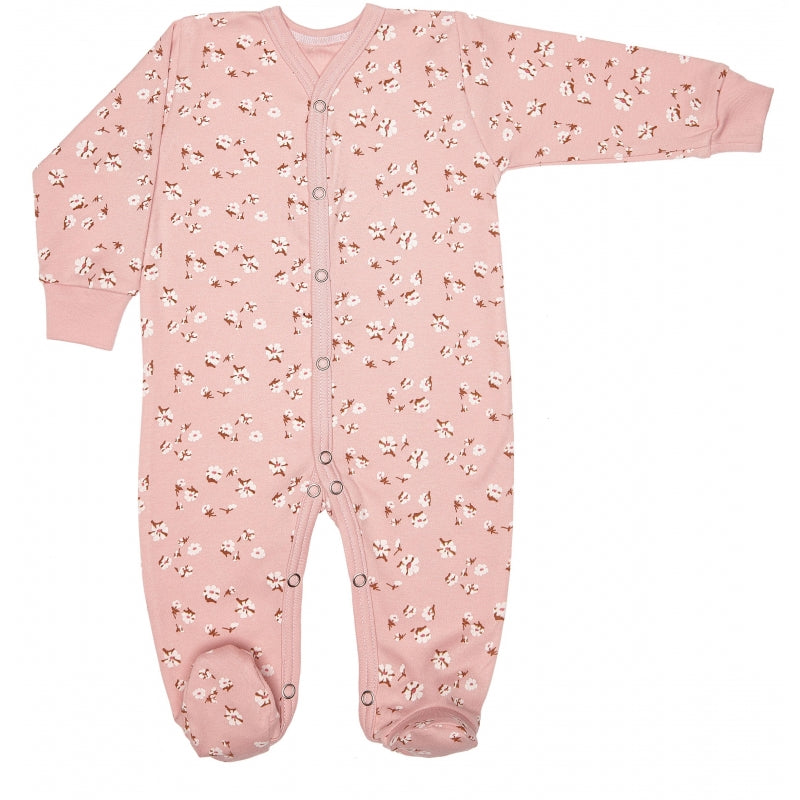 Lilly Bean Sleepsuit - Cotton on Pink