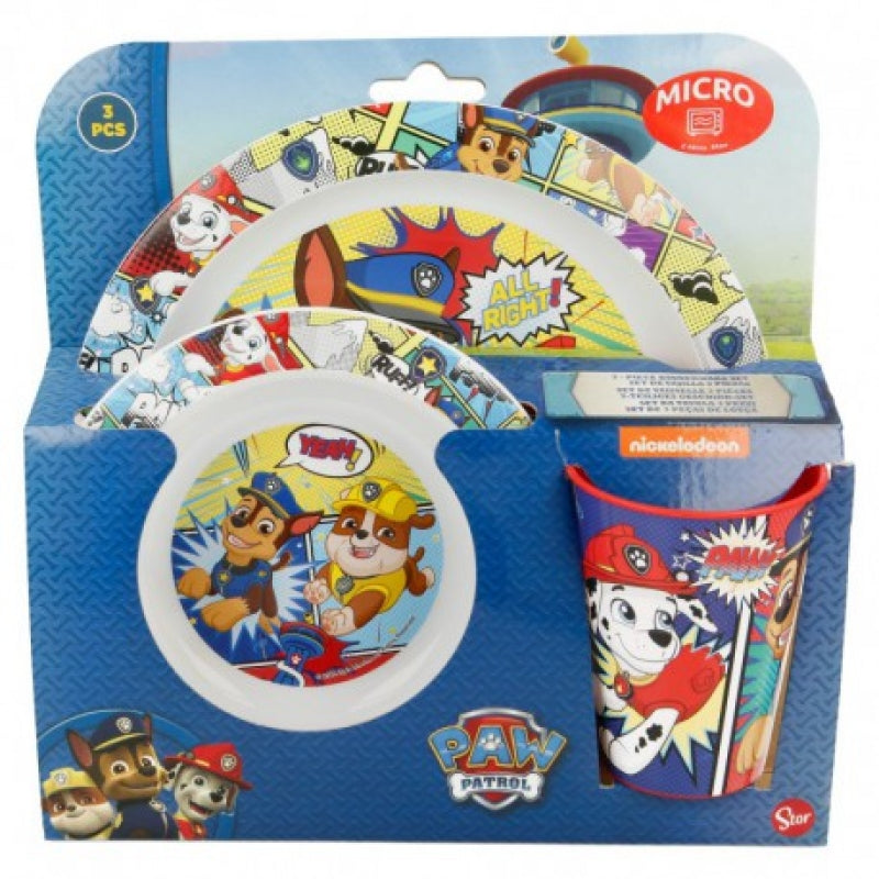 Licence Kids Dinner Set - Choose Your Cartoon Character