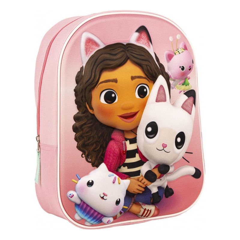 Cerda Gabby's Dollhouse 3D Pink Toddler Backpack