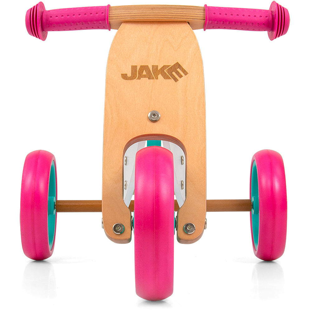 Vélo d'équilibre en bois 2 en 1 Milly Mally Jake - Candy