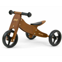 Dark Olive Green Milly Mally Jake 2in1 Wooden Balance Bike - 5 Colours