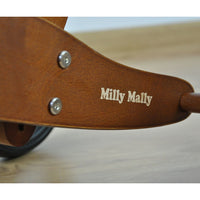 Milly Mally Jake 2in1 Wooden Balance Bike - Dark Wood