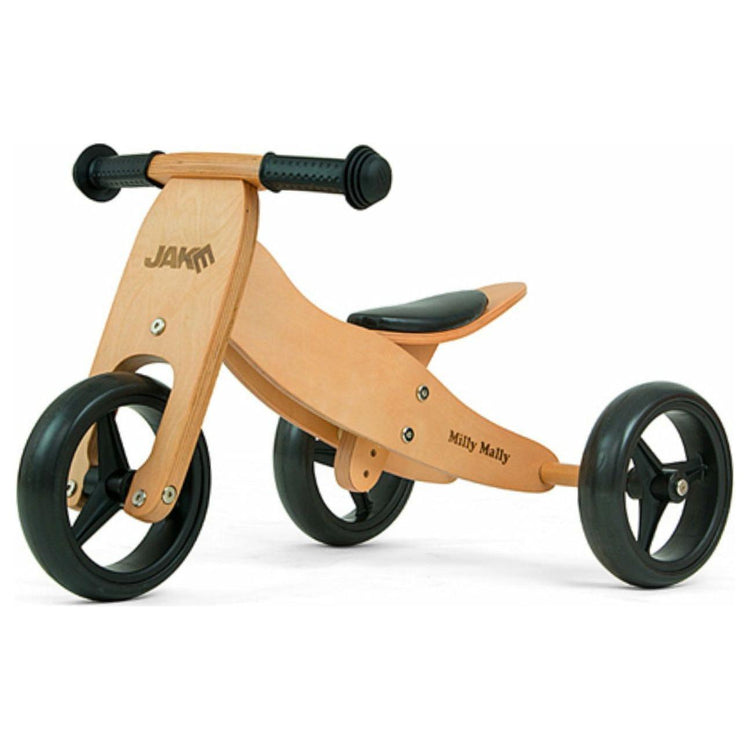 Dark Slate Gray Milly Mally Jake 2in1 Wooden Balance Bike - 5 Colours