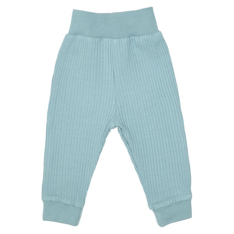 Lilly Bean Ribbed Cotton Trousers - Mint