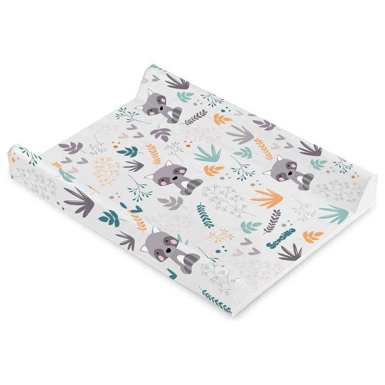 Sensillo Soft Changing Mat With Supports - Raccoon