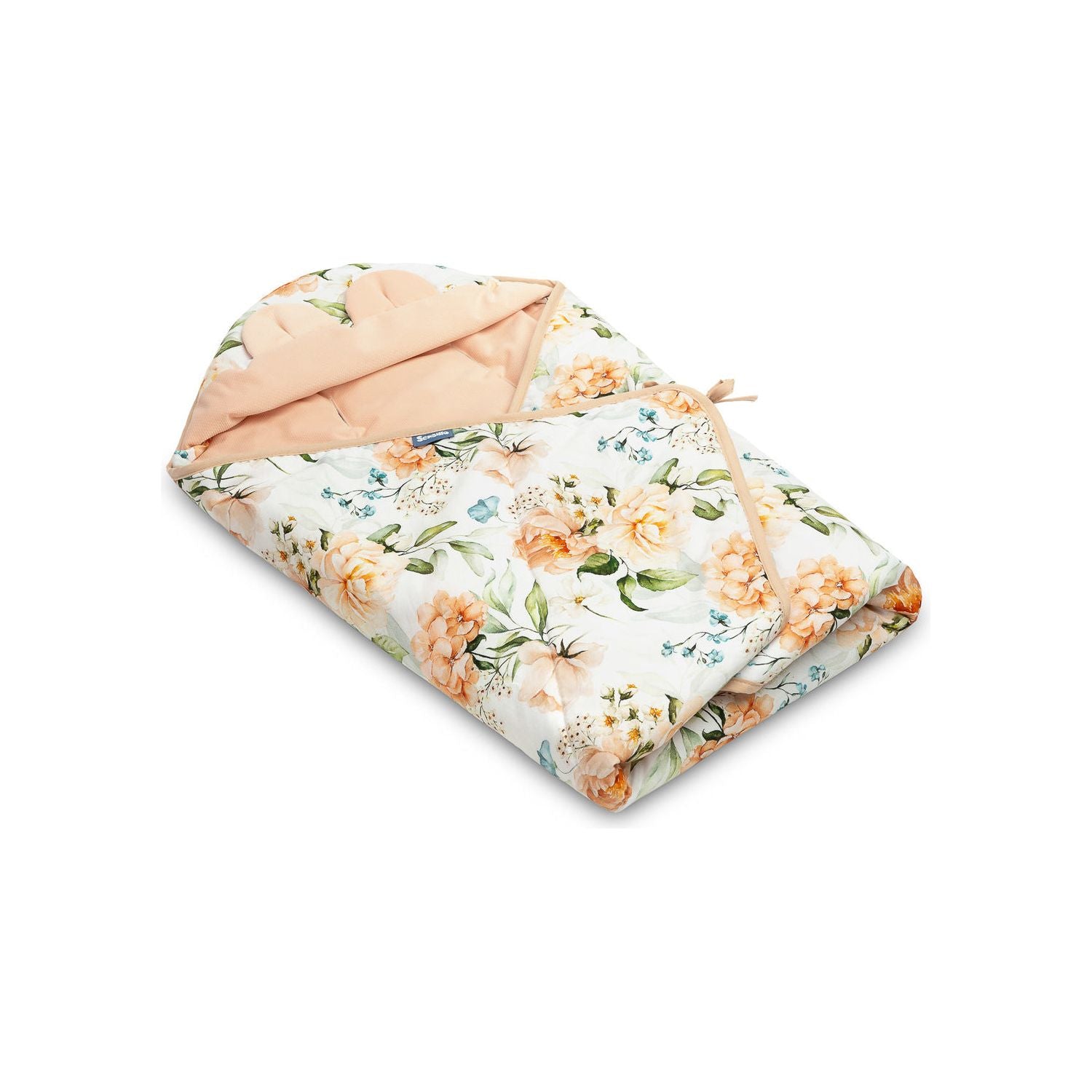 Sensillo Velvet Car Seat Swaddle XL - Peony