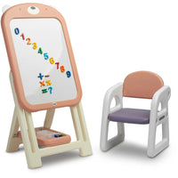 Tableau blanc d'activité Toyz avec chaise - 3 couleurs