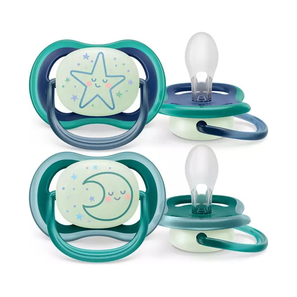 Philips Avent Soother Air Night 6-18 Months 2 Pc