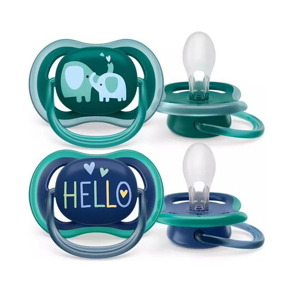 Philips Avent Soother Air Night 18+ Months 2 Pcs