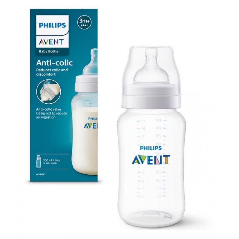 Philips Avent Anti-Colic Baby Bottle - 3 Sizes –