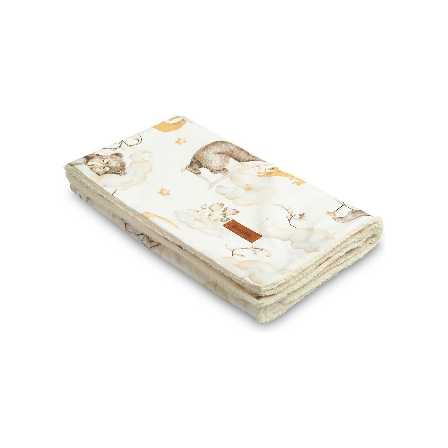 Sensillo Baby Teddy Borg Fleece Blanket -  Dream