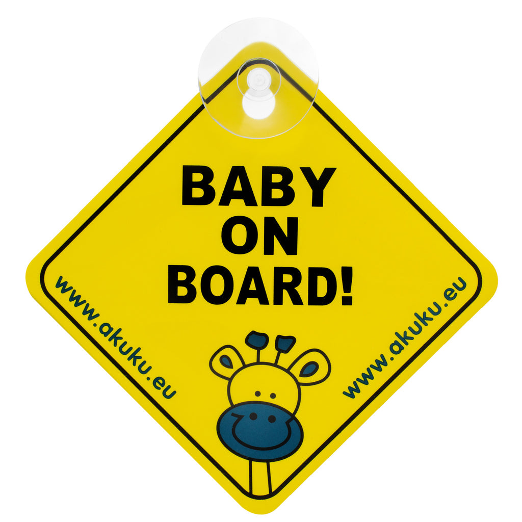 Akuku Baby On Board Sign