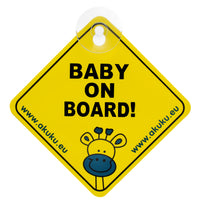 Akuku Baby On Board Sign