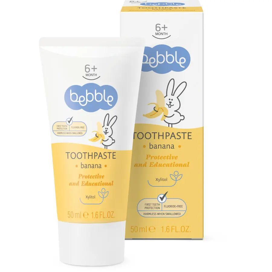 Bebble Baby Toothpaste 6m+ - Choose Flavour