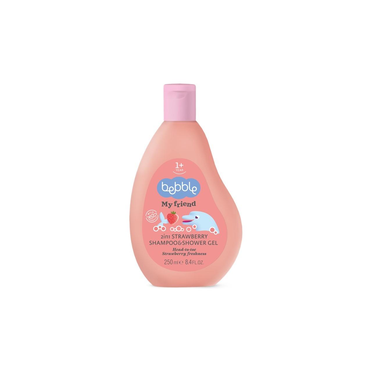 Bebble Strawberry Shampoo 2-in-1 250 ml