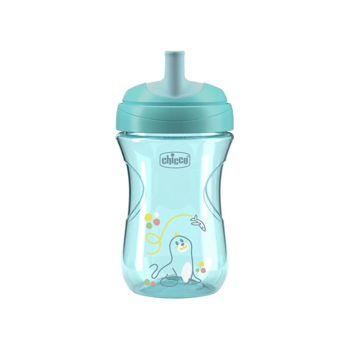 Chicco Hard Straw Sippy Cup 12m+ - Mint