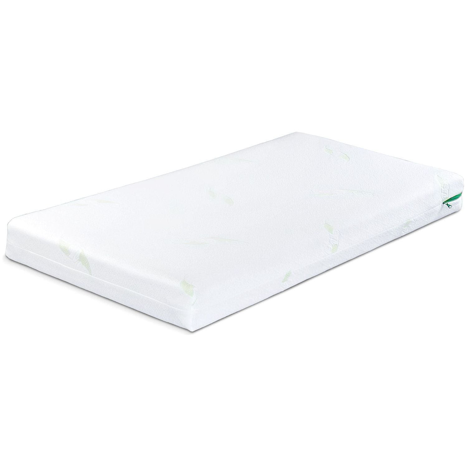 Sensillo Aloe Vera Memory Foam-Coconut Cot Mattress 140x70 cm 12cm thickness