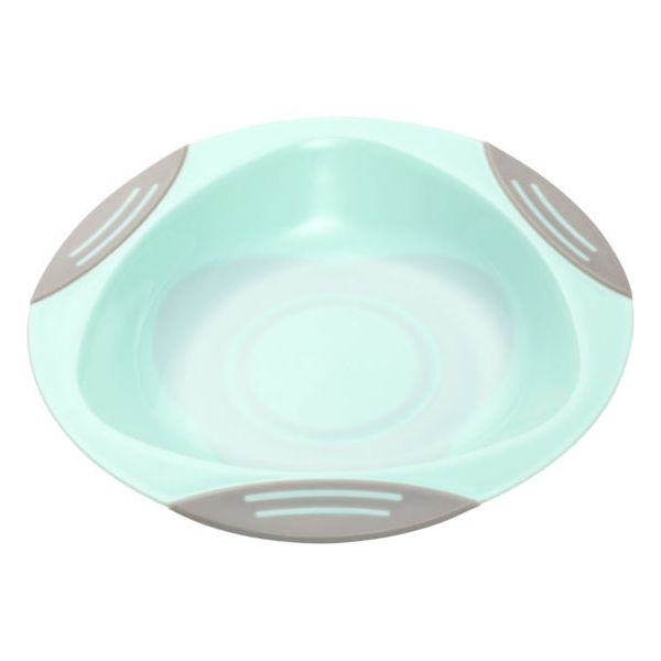 Babyono Plate With A Suction And A Spoon 6m+ - Mint