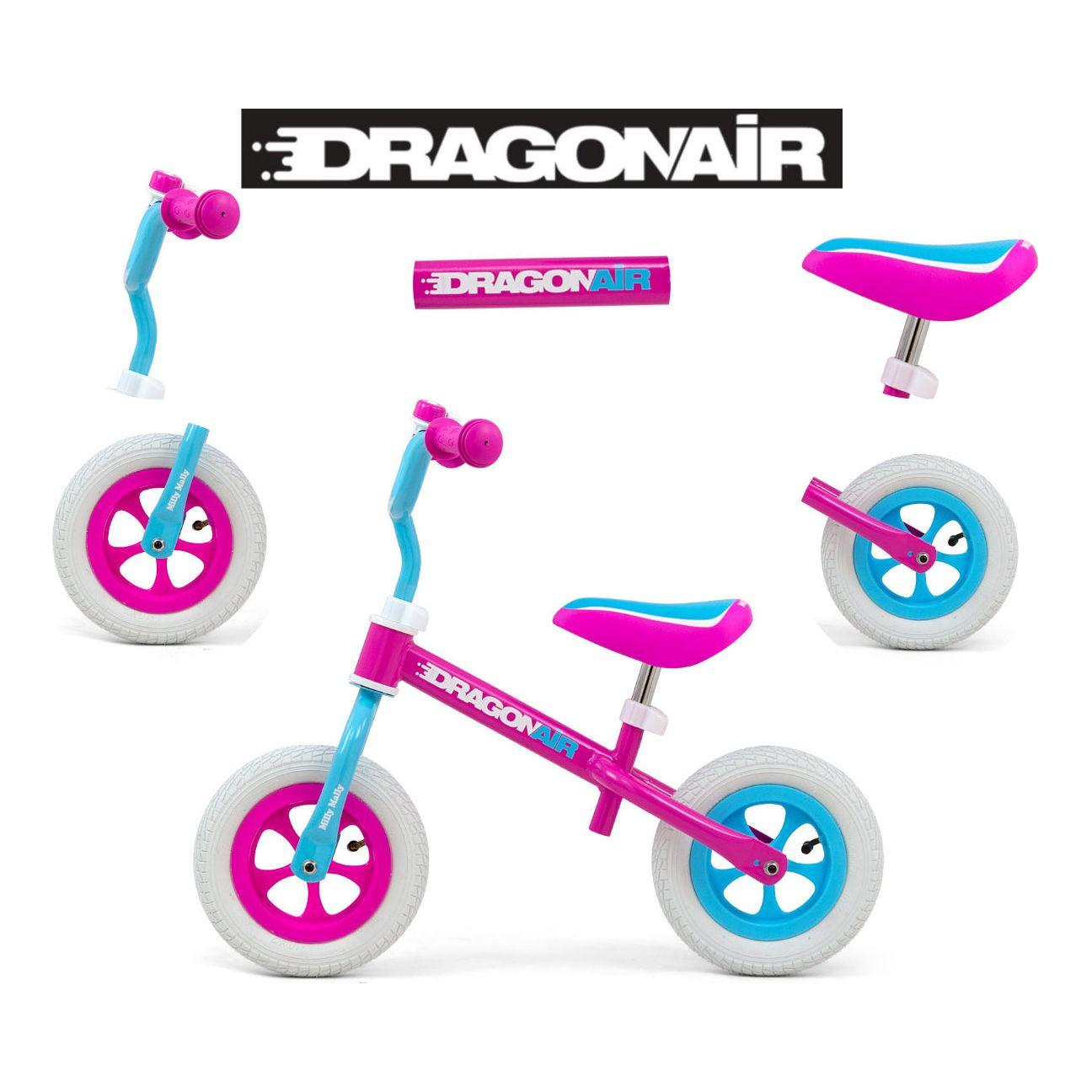 Milly Mally Balance Bike Dragon Air - Candy