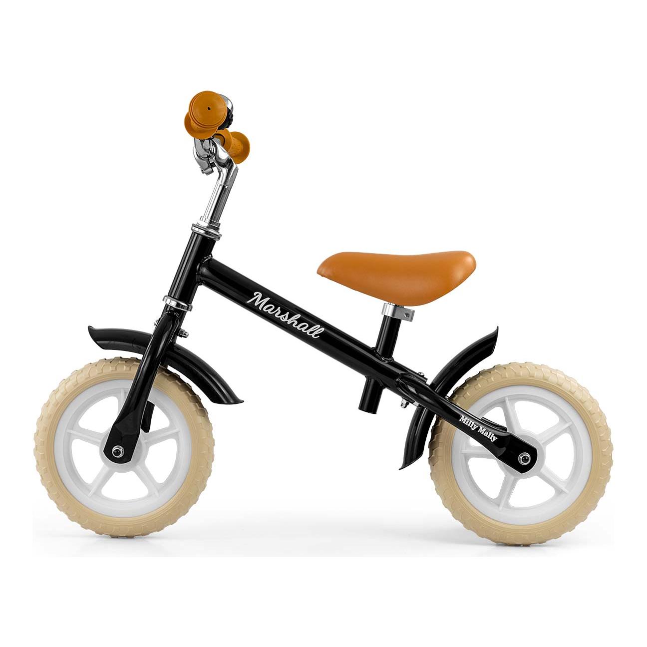 Milly Mally Balance Bike Marshall (Foam Wheels) - Black