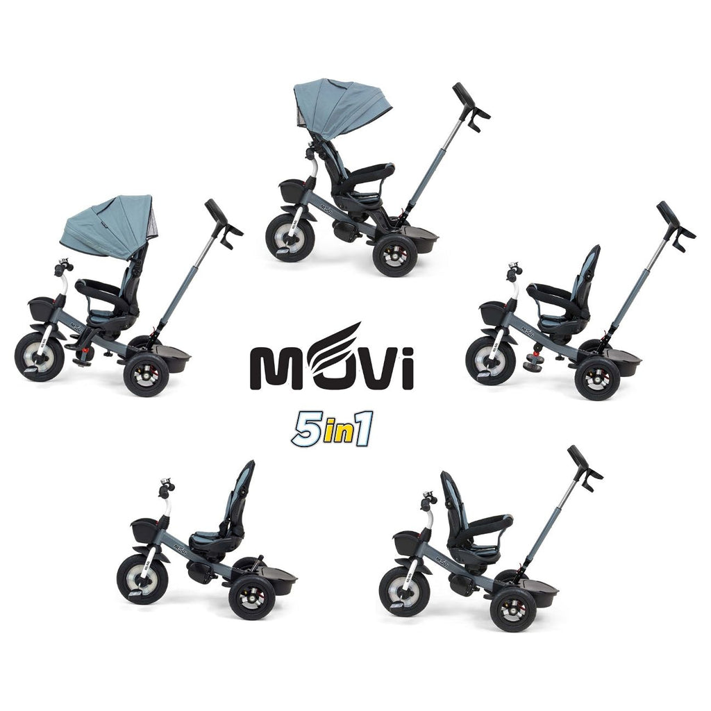Milly Mally Tricycle 5 en 1 Movi - 6 couleurs