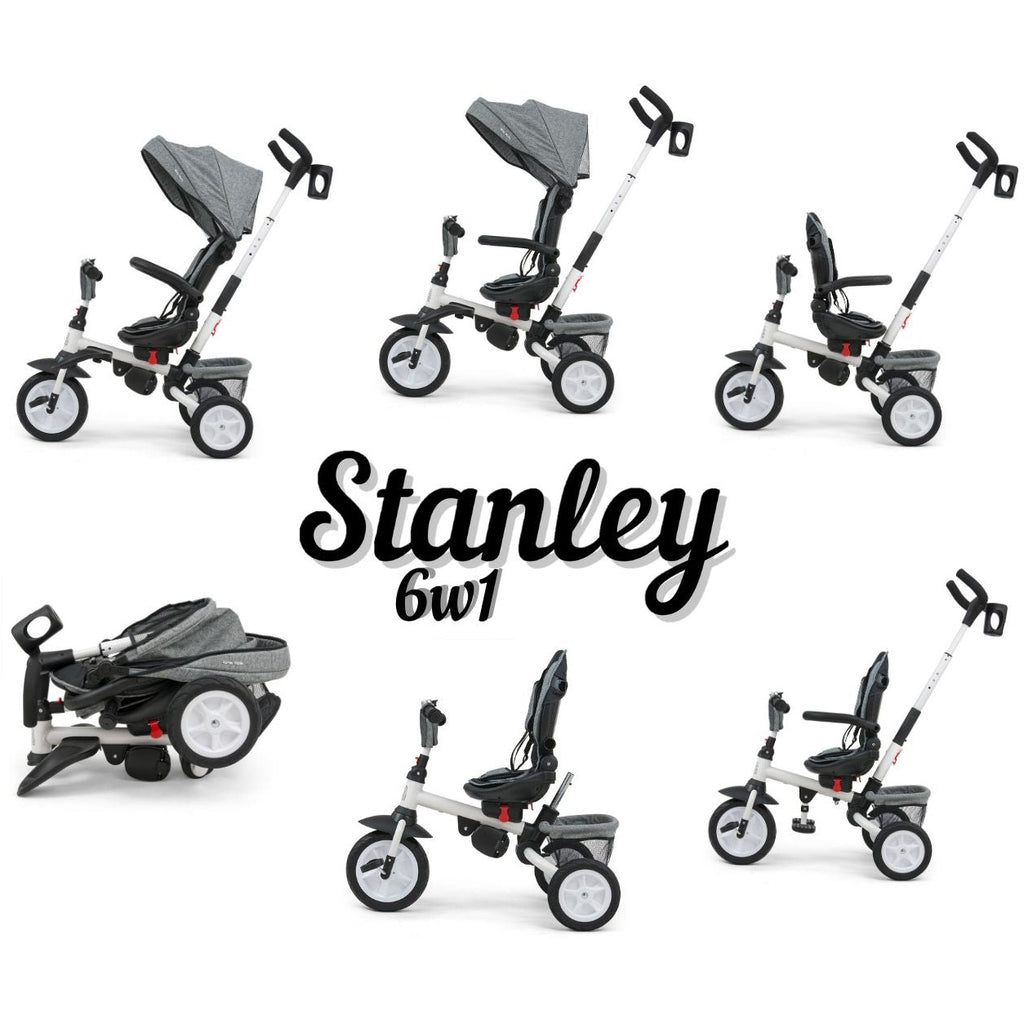 Milly Mally 6in1 Tricycle Stanley - 5 Colours