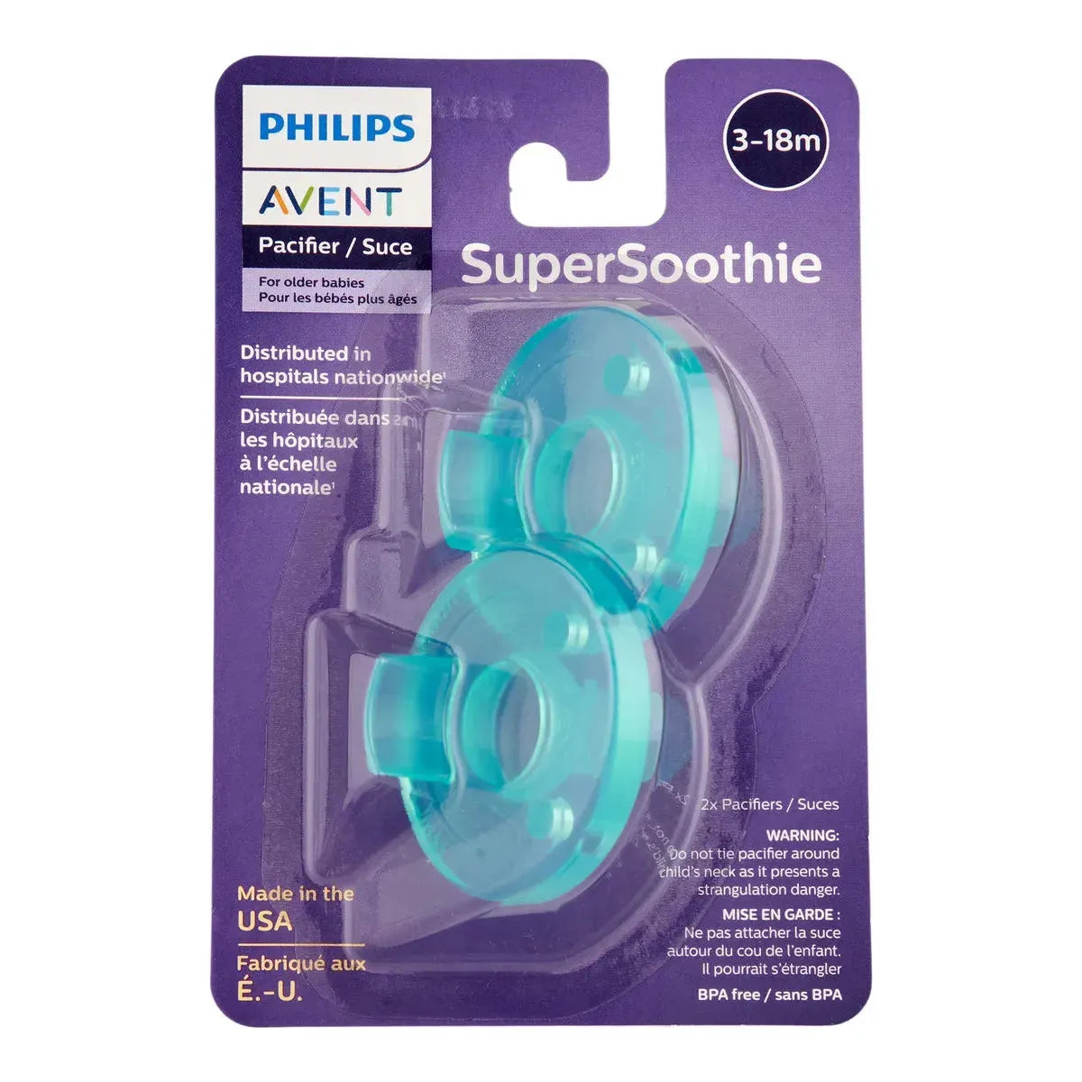 Philips Avent Soothie Green - 3 m+