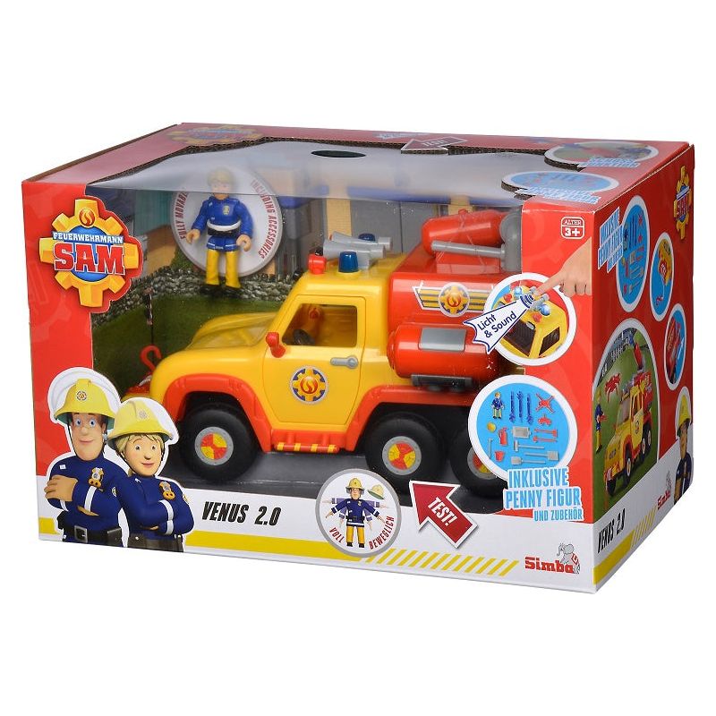 Simba Firefighter Sam Venus 2.0 Vehicle