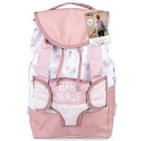 Smoby Baby Nurse Backpack With Doll Carrier