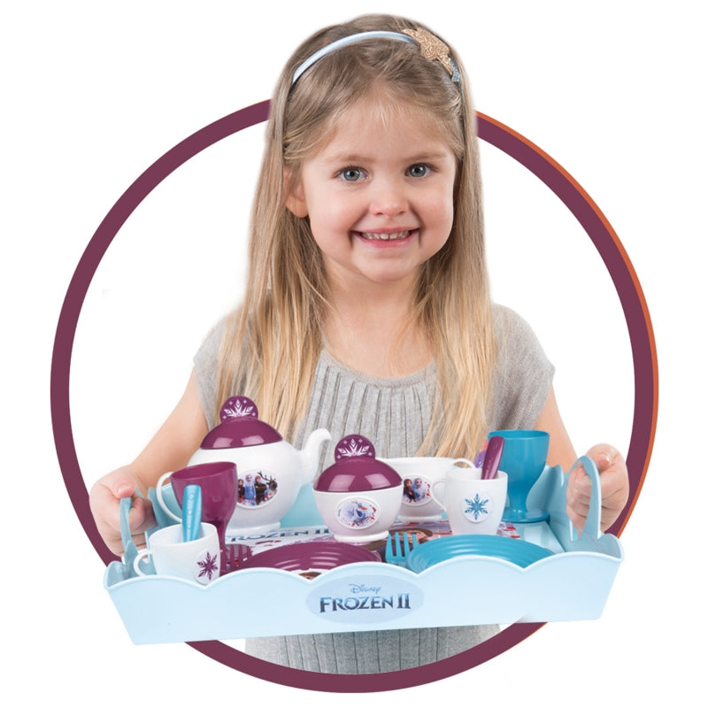Smoby Frozen Trolley with Tableware