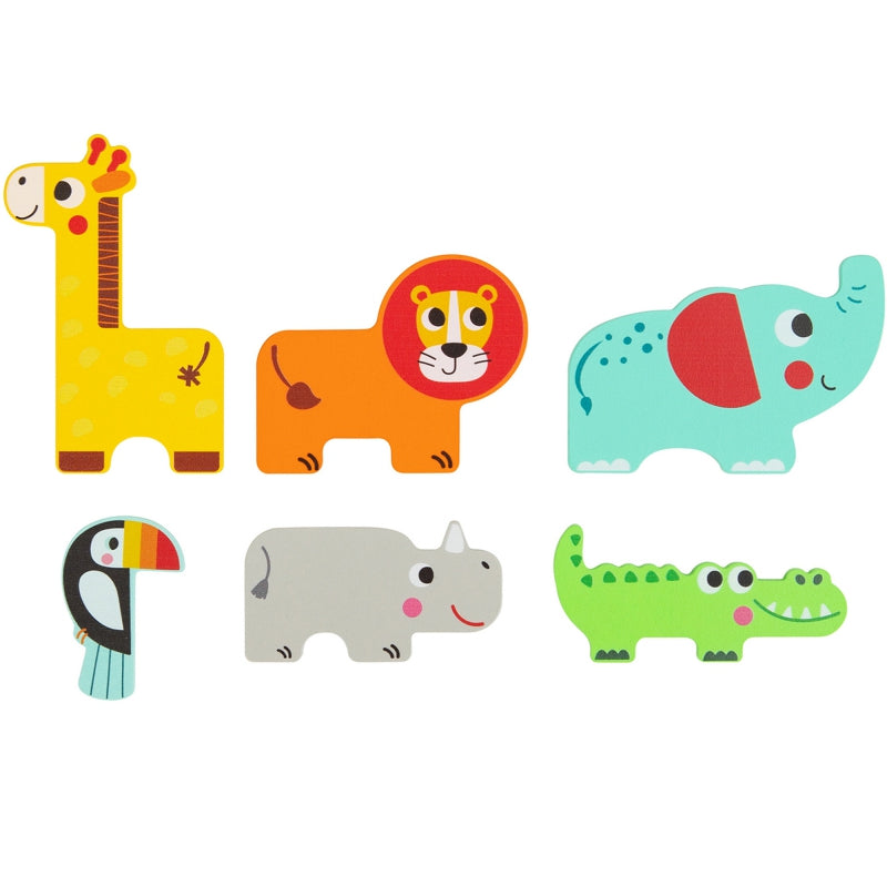 Tooky Toy Wooden Multi-Layer Puzzle