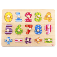 Tooky Toy Wooden Puzzle -  Numbers