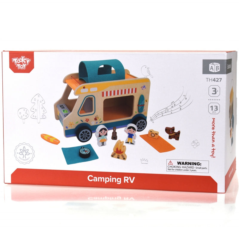 Tooky Toy Wooden Camper Set
