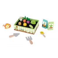 Tooky Toy Montessori Wooden Vegetable Garden
