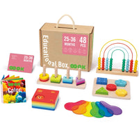 Tooky Toy Educational Box 48 pcs - 25-36 Months